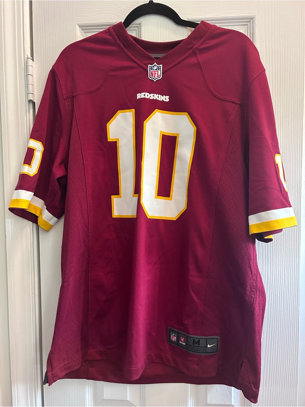 Official Nike NFL Washington Redskins #10 Football Jersey Griffin III Medium